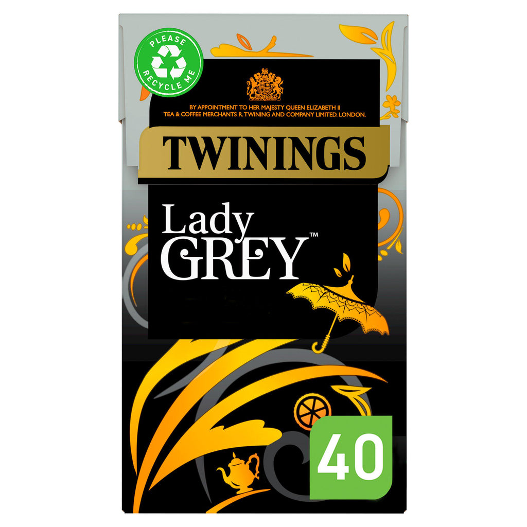 Twinings Lady Grey Plant Based Tea Bags x40 100g