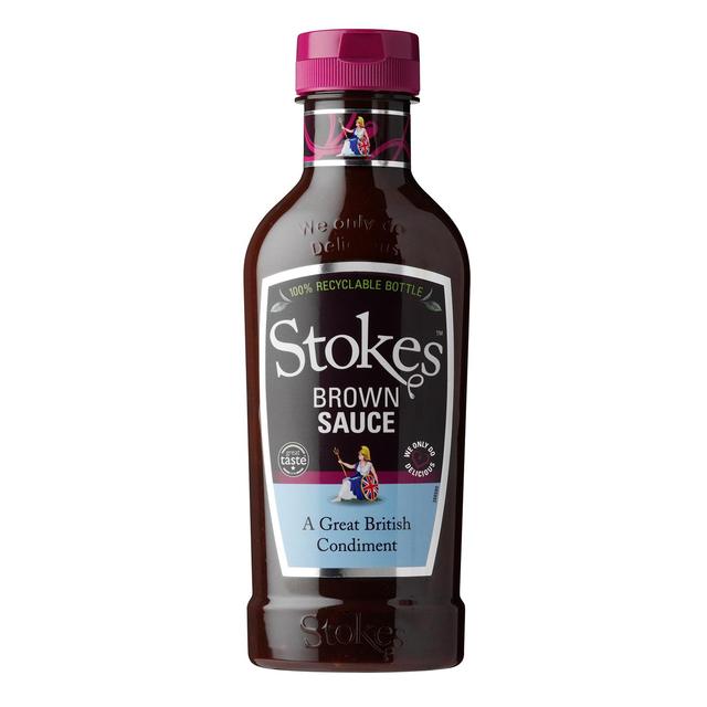 Stokes Real Brown Sauce Squeezy   505g