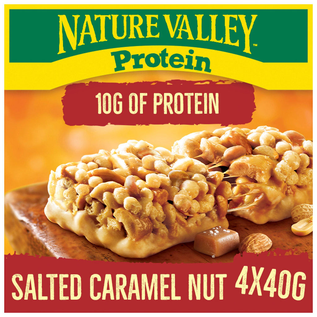 Nature Valley Protein Salted Caramel & Nut Cereal Bars 4x42g