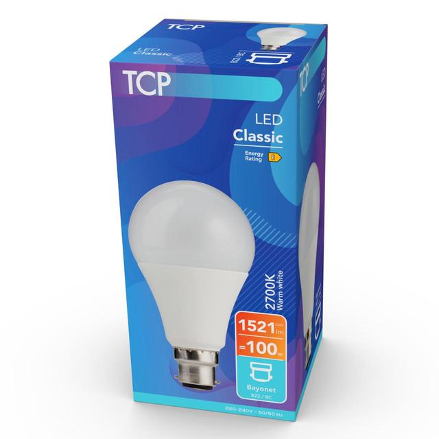 TCP Classic LED Bayonet 100W Light Bulb GOODS M&S   