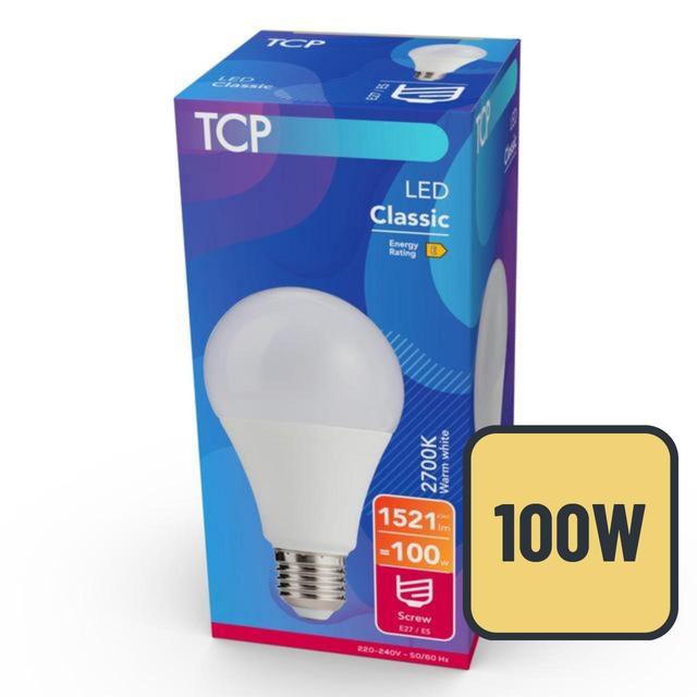 TCP Classic LED Screw 100W Light Bulb GOODS M&S   