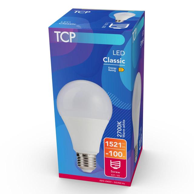 TCP Classic LED Screw 100W Light Bulb