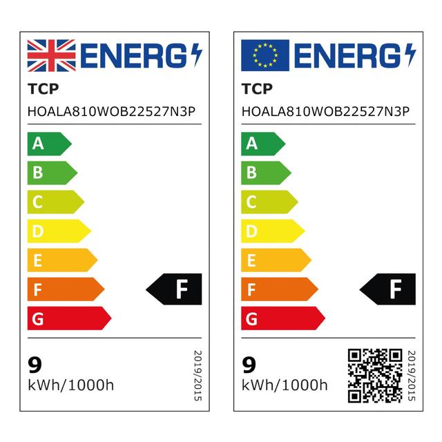 TCP Classic LED Bayonet 60W Light Bulbs   3 per pack GOODS M&S   