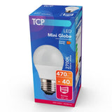 TCP Mini Globe Screw 40W Light Bulb GOODS M&S   