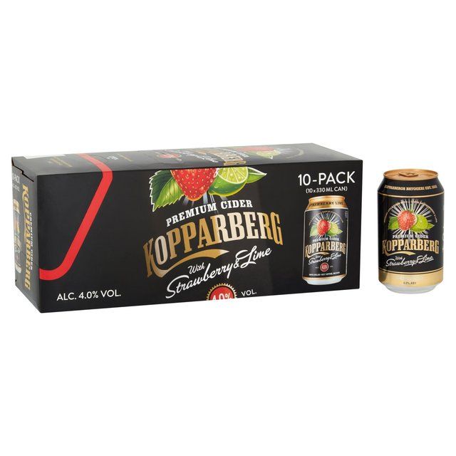 Kopparberg Strawberry & Lime   10 x 330ml