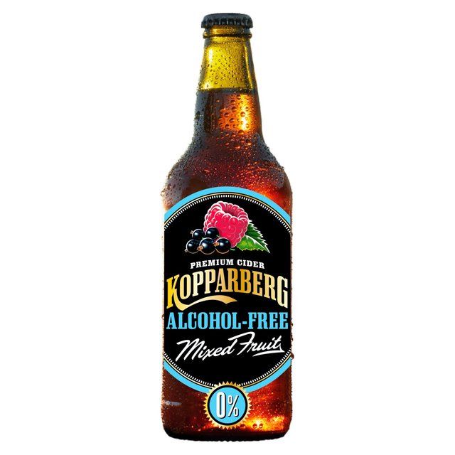 Kopparberg Mixed Fruit Alcohol Free Cider   500ml GOODS M&S   