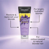 John Frieda Sheer Blonde Correcting Purple Conditioner for Blonde Hair   250ml