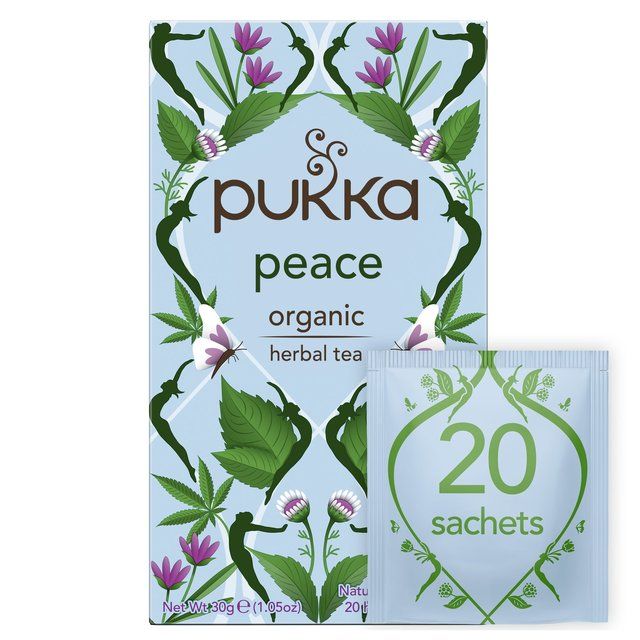 Pukka Tea Peace Herbal Tea Bags   20 per pack