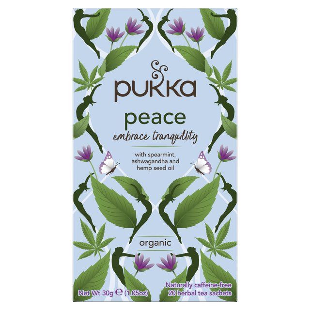 Pukka Tea Peace Herbal Tea Bags   20 per pack GOODS M&S   