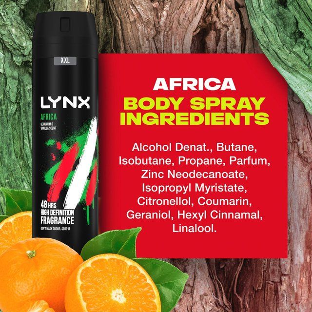 Lynx Africa Deodorant Bodyspray   250ml GOODS M&S   