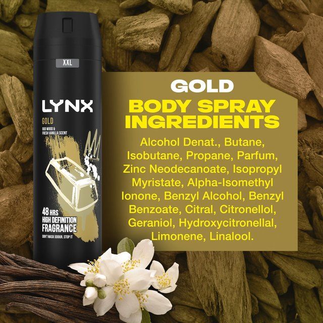 Lynx Gold Deodorant Bodyspray   250ml