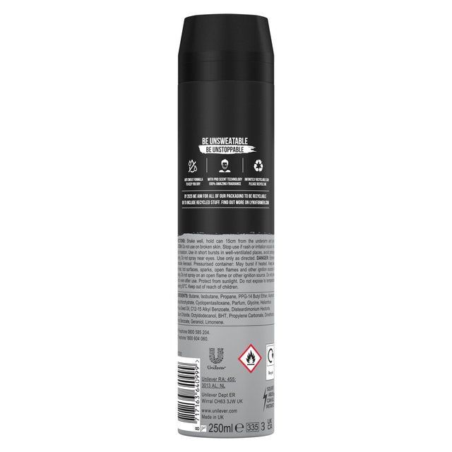 Lynx Black Anti-Perspirant Deodorant   250ml GOODS M&S   