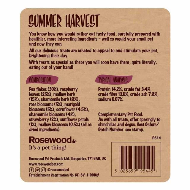 Rosewood Naturals Summer Harvest   150g