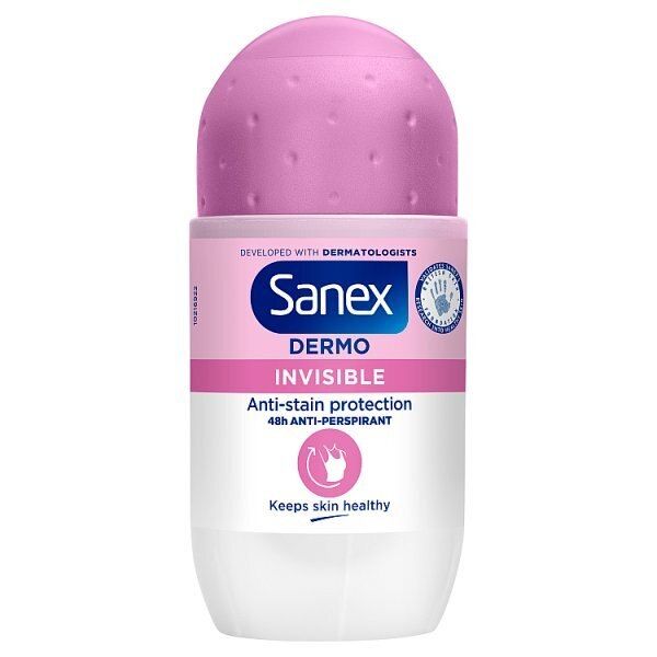 Sanex Invisible Anti-White Anti-Perspirant Deodorant 50ml GOODS Superdrug   