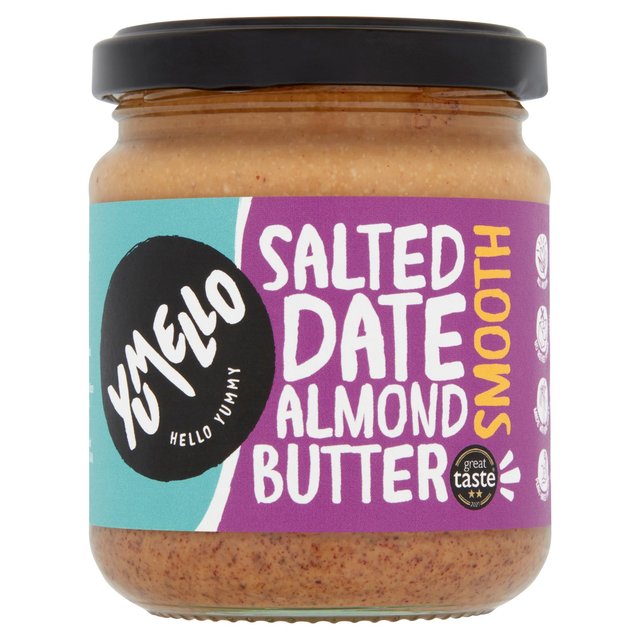 Yumello Smooth Salted Date Almond Butter   215g