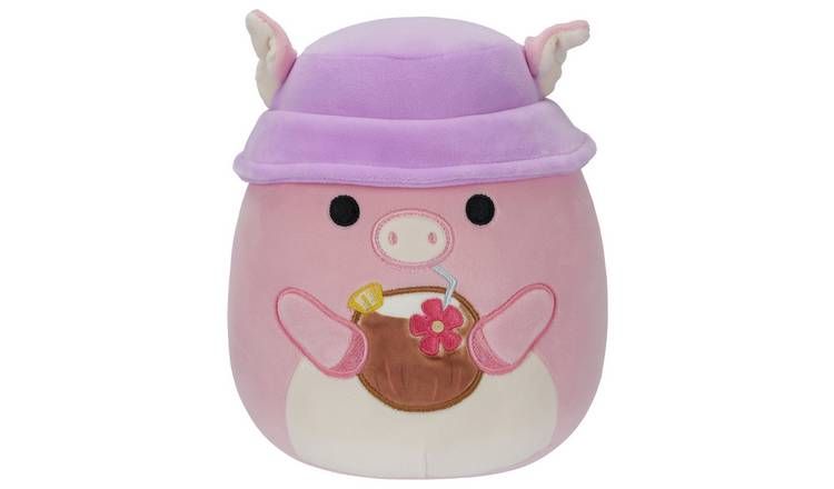 Original Squishmallows 7.5-inch - Peter the Pink Pig