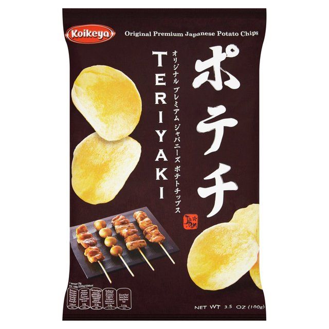 Koikeya Original Premium Japanese Potato Chips Teriyaki   100g GOODS M&S   