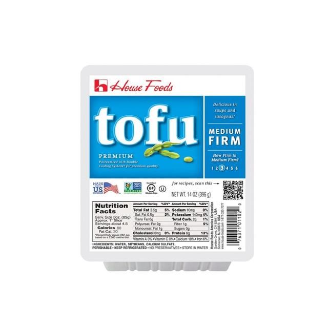 House Premium Tofu Medium Firm   400g