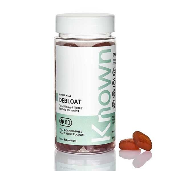 Known Debloat Mixed Berry Gut Health Gummy Supplements x 60