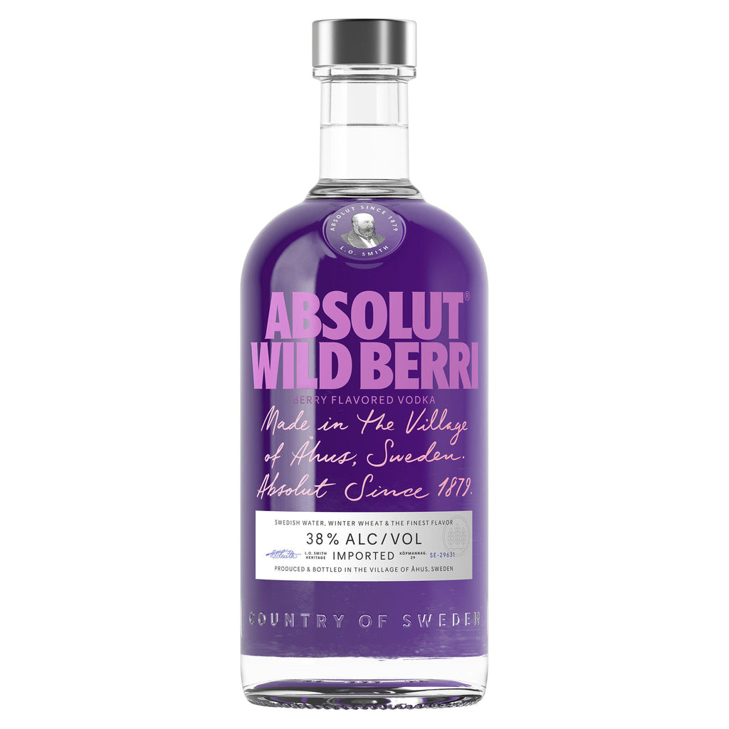 Absolut Wild Berri Berry Flavoured Vodka 700ml