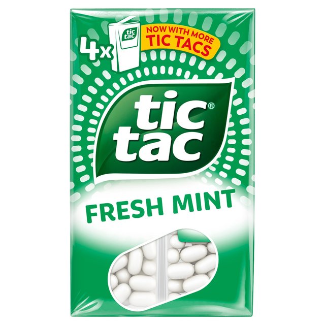 Tic Tac Mint   4 per pack GOODS M&S   