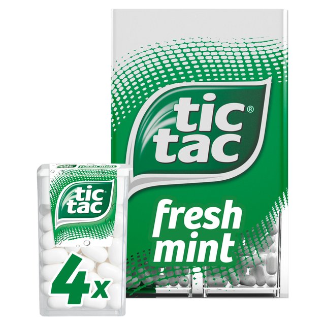 Tic Tac Mint   4 per pack GOODS M&S   