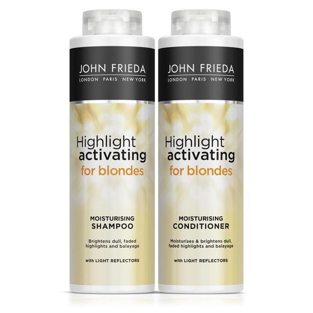 John Frieda Sheer Blonde Moisturising Shampoo & Conditioner   2 x 500ml