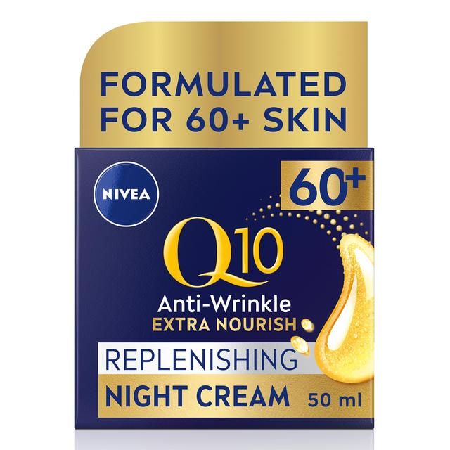 NIVEA Q10 Power Anti-Wrinkle 60+ Night Cream   50ml