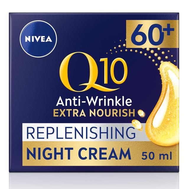 NIVEA Q10 Power Anti-Wrinkle 60+ Night Cream   50ml