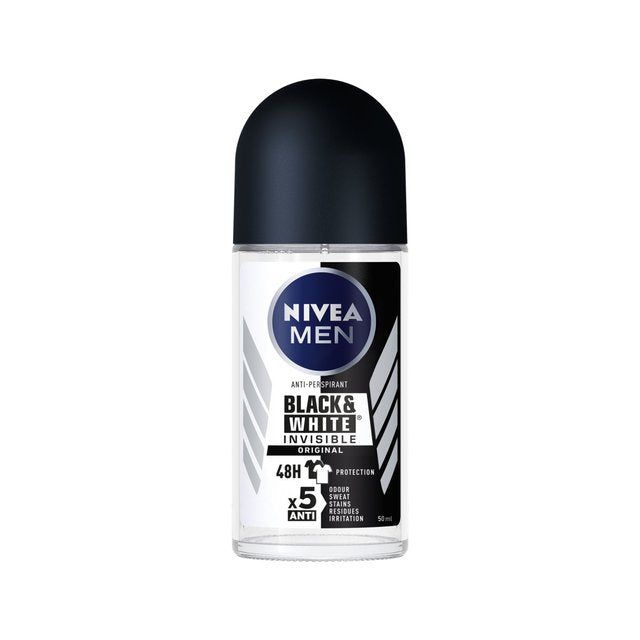 NIVEA MEN Black & White Original Anti-Perspirant Deodorant Roll-On   50ml GOODS M&S   