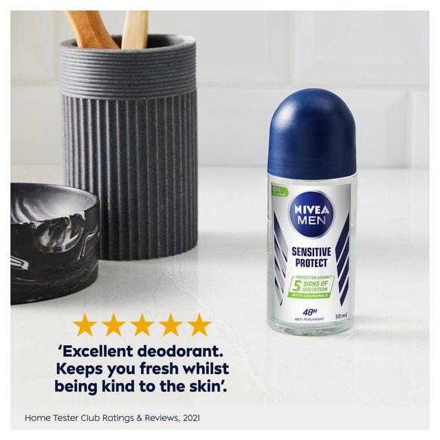 NIVEA MEN Sensitive Protect Anti-Perspirant Deodorant Roll-On    50ml