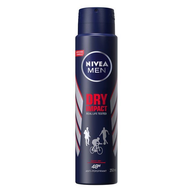 NIVEA MEN Dry Impact Anti-Perspirant Deodorant Spray   250ml GOODS M&S   