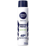 NIVEA MEN Sensitive Protect Anti-Perspirant Deodorant Spray   250ml GOODS M&S   