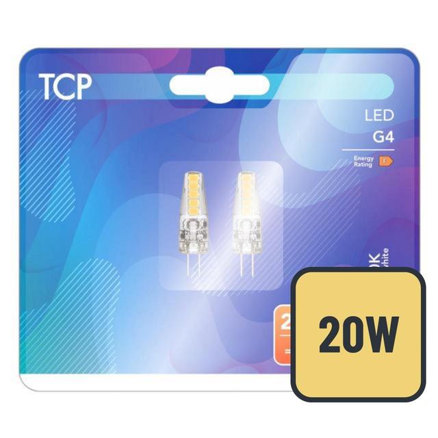 TCP LED G4 20W Light Bulbs   2 per pack GOODS M&S   