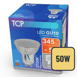 TCP Spotlight Glass GU10 50W Light Bulb GOODS M&S   