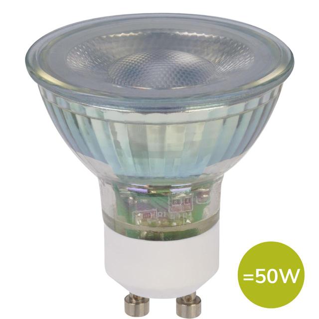 TCP Spotlight Glass GU10 50W Light Bulb GOODS M&S   