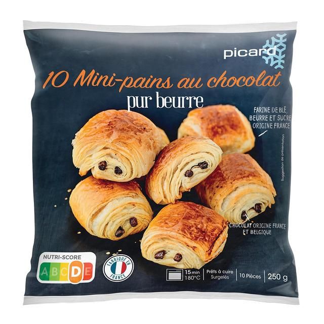 Picard Mini Pains Au Chocolat   10 per pack