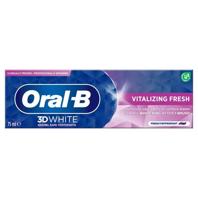 Oral-B 3DW Toothpaste Vitalising Fresh   75ml