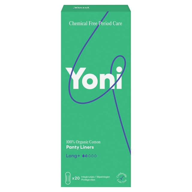 Yoni Organic Panty Liners Long+   20 per pack GOODS M&S   