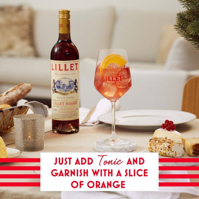 Lillet Rouge Red Wine-Based Aperitif    75cl GOODS M&S   