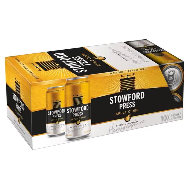 Stowford Press Medium Dry Cider Cans   10 x 440ml