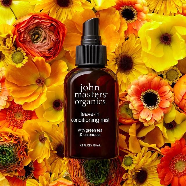 John Masters Organics Leave-In Conditioning Mist with Green Tea &amp; Calendula   125ml