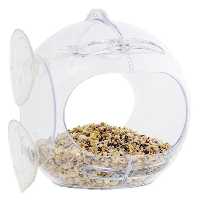 Peckish Globe Window Bird Feeder