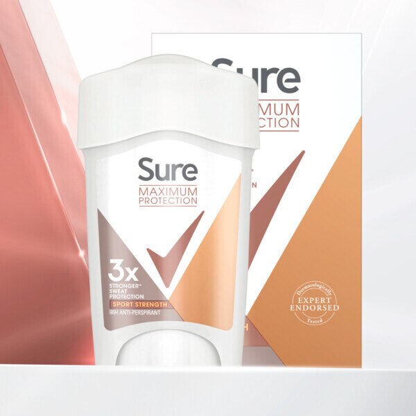 Sure Antiperspirant Deo Stick Max Pro Sport Strength 150ml.