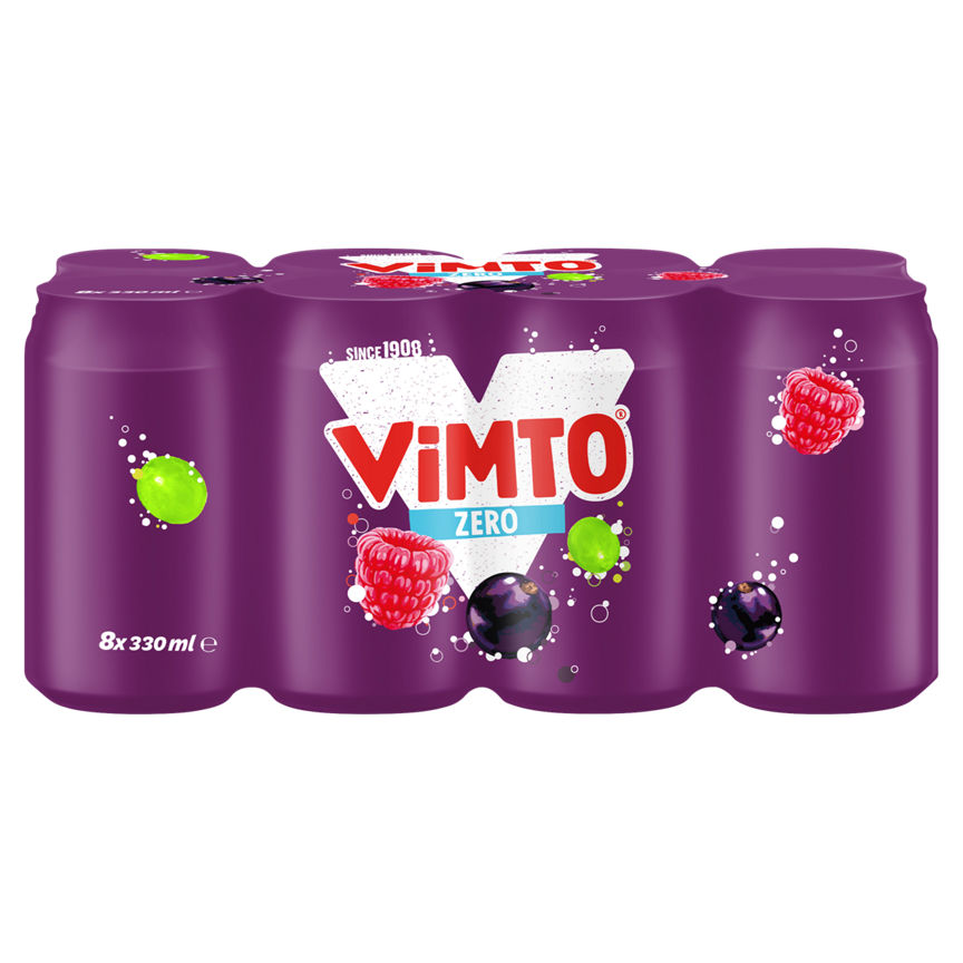 Vimto Zero Cans