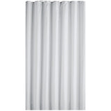 Sainsbury's Home Plain Shower Curtain Super White GOODS Sainsburys   