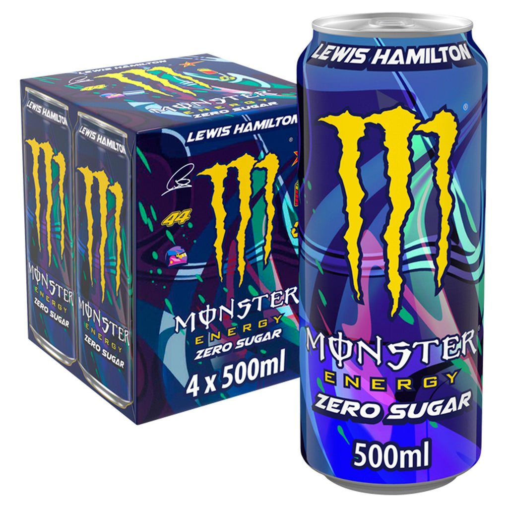 Monster Energy Lewis Hamilton Zero Sugar 4x500ml