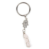 Myga Keyring - Hamsa & Clear Quartz GOODS Superdrug   