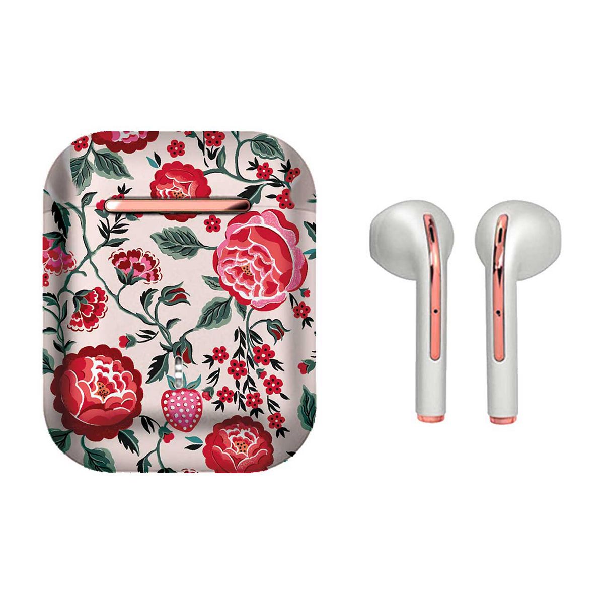 VQ Earbuds Apple-compatible and wireless Cath Kidston Strawberry Garden Health Care Boots   