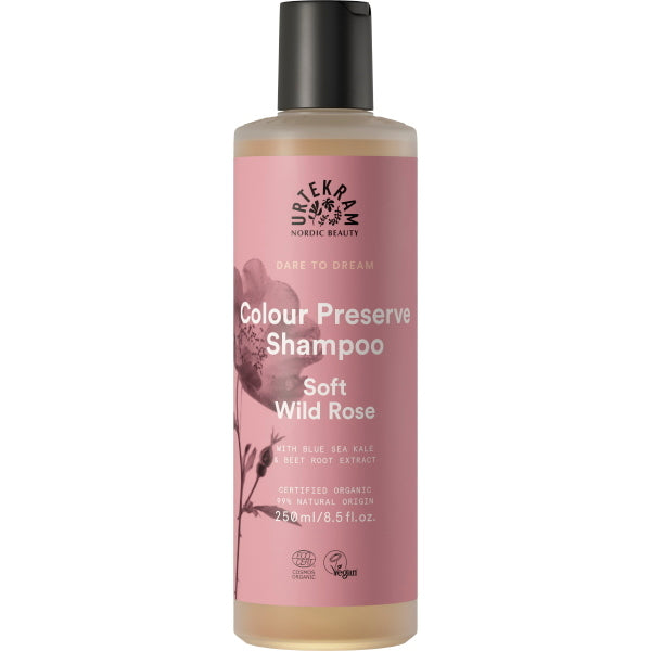 Urtekram Soft Wild Rose Shampoo (Coloured Hair) - 250ml GOODS Superdrug   